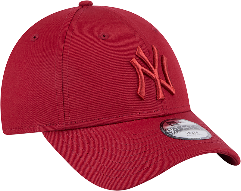 New Era Youth 9Forty MLB Seasonal Tonal New York Yankees Hot Red