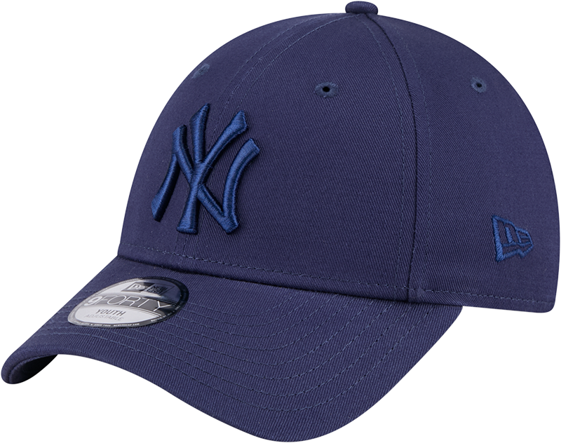 New Era Youth 9Forty MLB Seasonal Tonal New York Yankees Light Navy