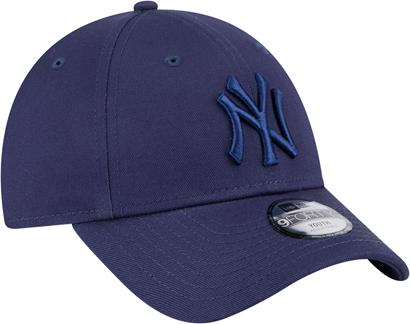 New Era Youth 9Forty MLB Seasonal Tonal New York Yankees Light Navy