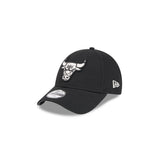 New Era Youth 9Forty NBA Black Metallic Chicago Bulls