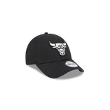 New Era Youth 9Forty NBA Black Metallic Chicago Bulls