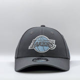 New Era Youth 9Forty NBA Los Angeles Lakers Dark Graphite Sky Blue