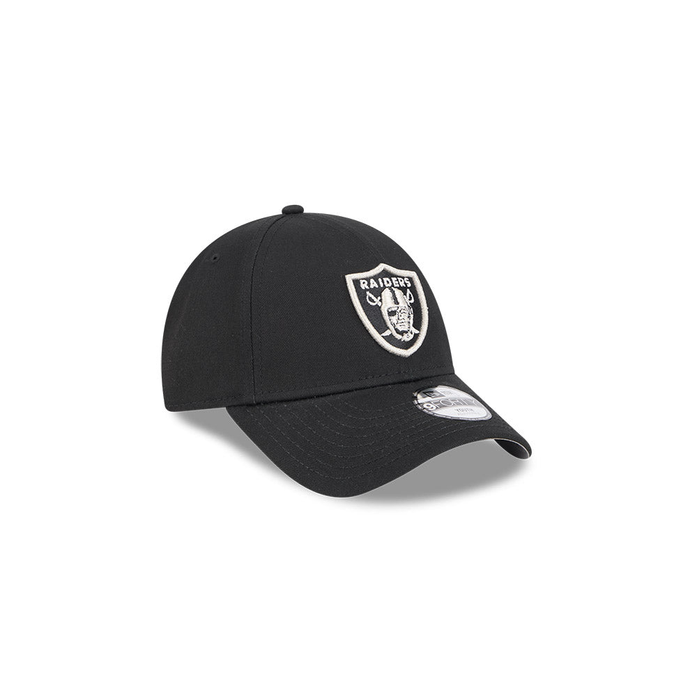 New Era Youth 9Forty NFL Black Metallic Las Vegas Raiders