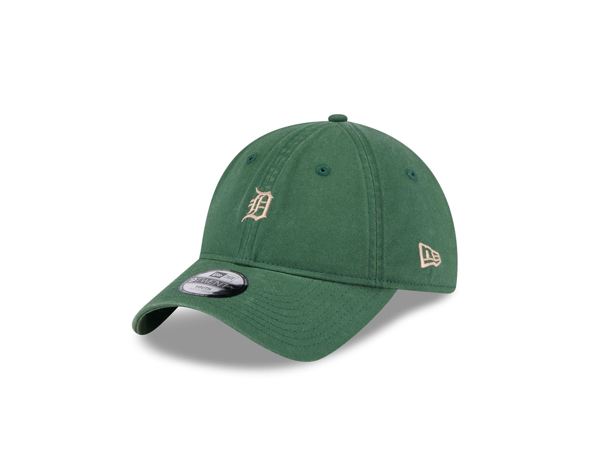 New Era Youth 9Twenty MLB Washed Mini Detroit Tigers Cilantro Green