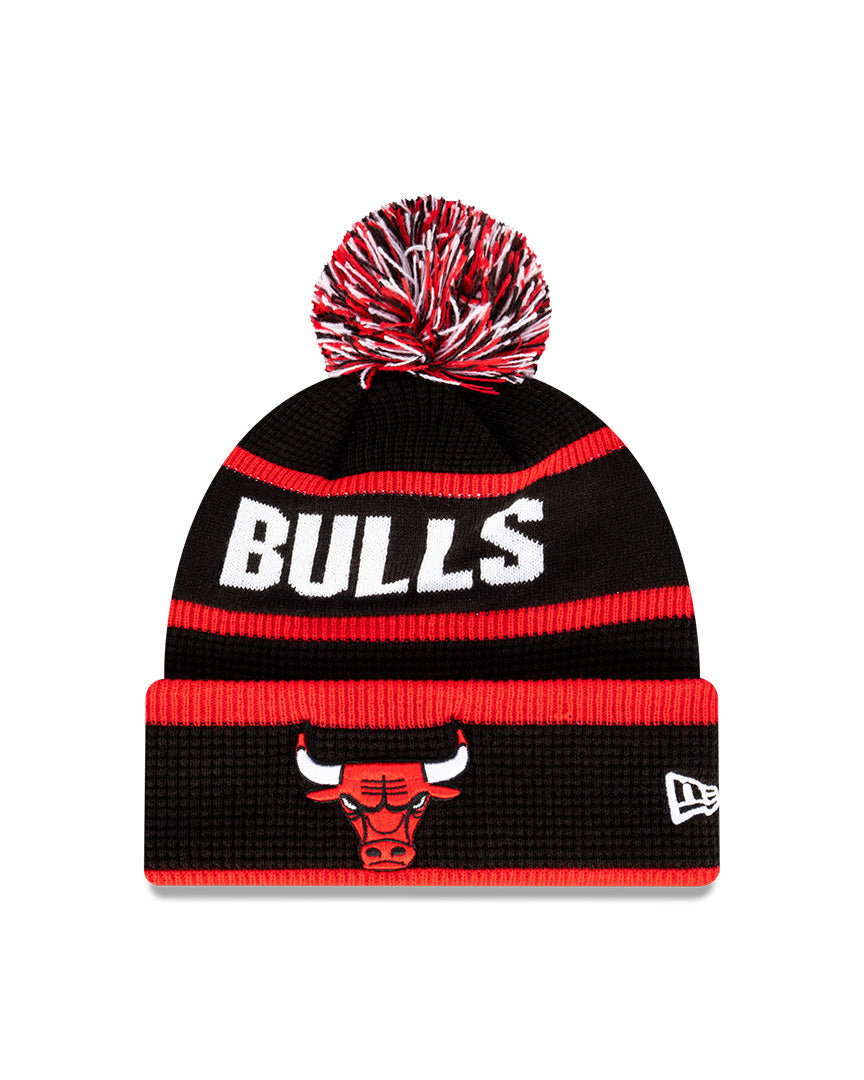New Era Youth Beanie NBA Waffle Wormark Chicago Bulls
