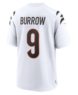 Nike NFL Game Jersey Cincinnati Bengals Joe Burrow #9 White