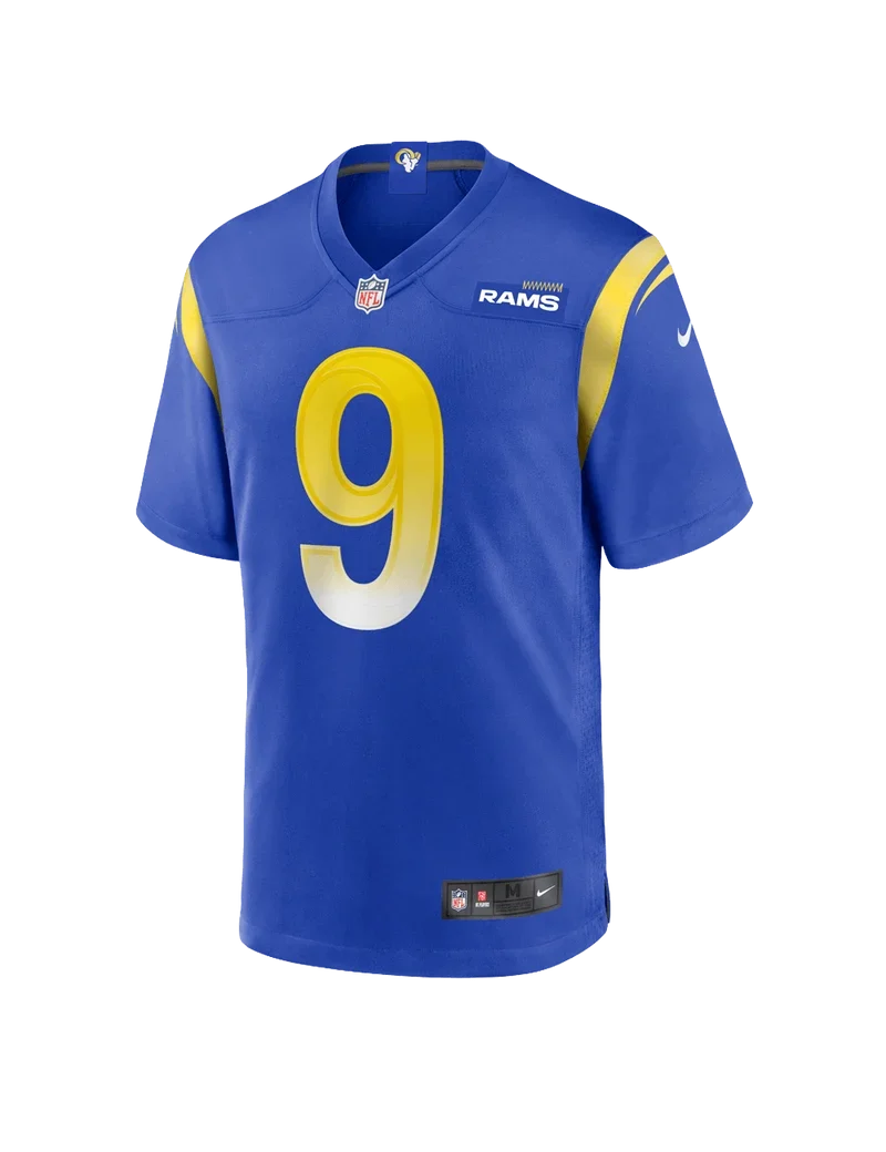 Nike NFL Game Jersey Los Angeles Rams Matthew Stafford #9 Royal