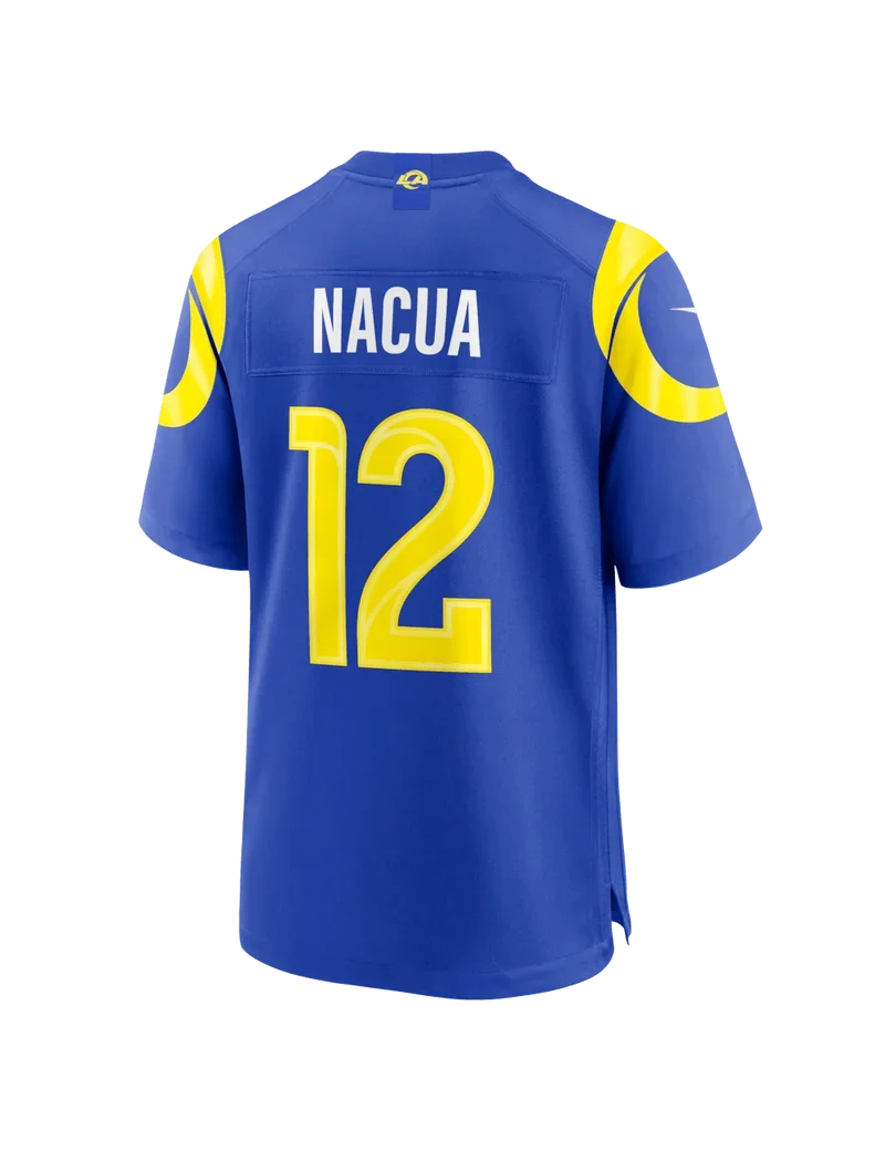 Nike NFL Game Jersey Los Angeles Rams Puka Nacua #12 Royal