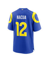 Nike NFL Game Jersey Los Angeles Rams Puka Nacua #12 Royal