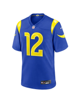 Nike NFL Game Jersey Los Angeles Rams Puka Nacua #12 Royal