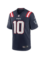 Nike NFL Game Jersey New England Patriots Drake Maye #10 Navy