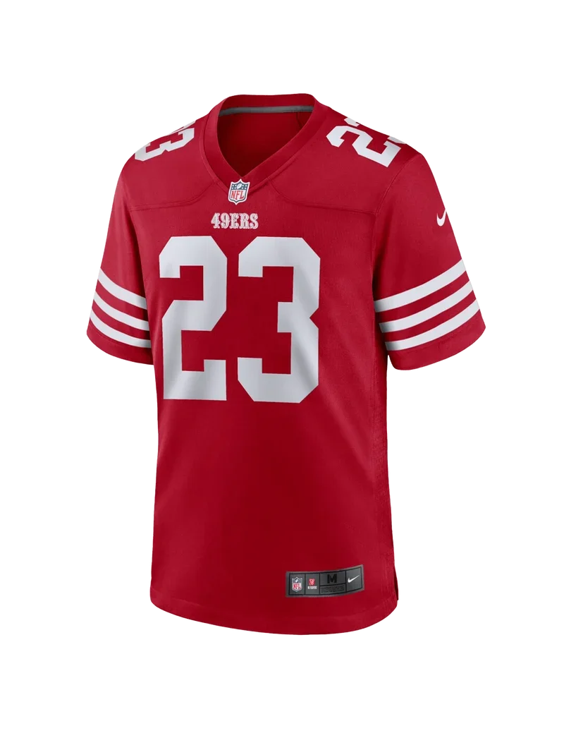 Nike NFL Game Jersey San Francisco 49ers Christian McCaffrey #23 Red