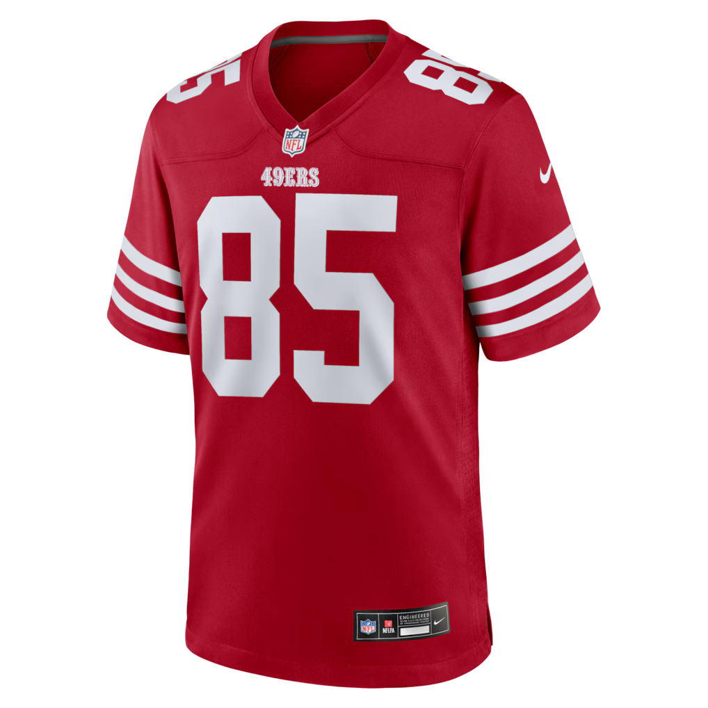 Nike NFL Game Jersey San Francisco 49ers George Kittle #23 Red
