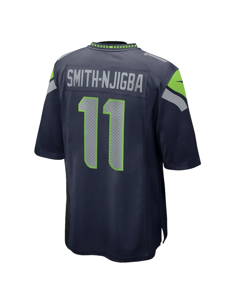 Nike NFL Game Jersey Seattle Seahawks Jaxon Smith-Njigba #11 Navy