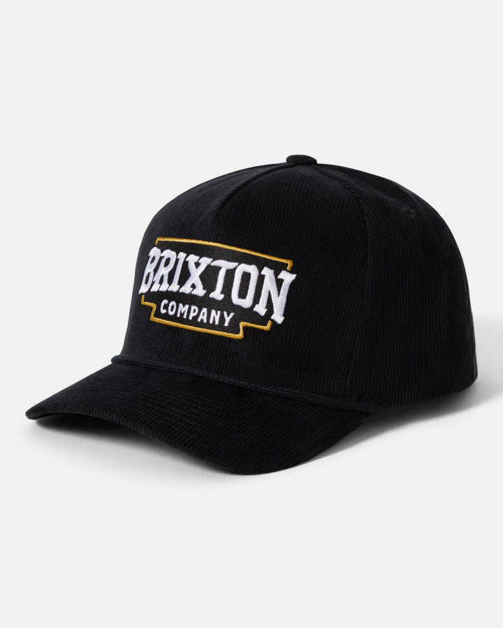 Brixton Pierson MP Snapback Black