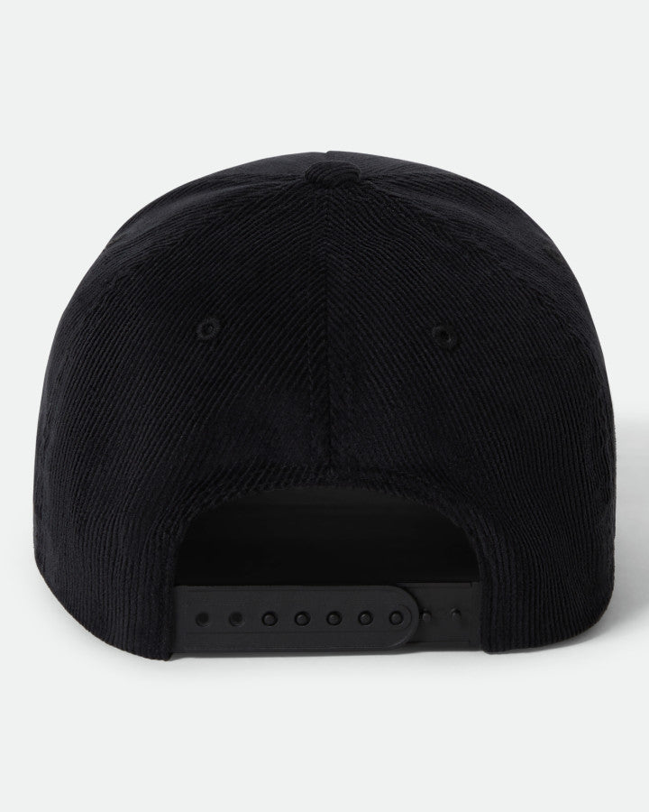 Brixton Pierson MP Snapback Black