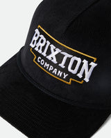 Brixton Pierson MP Snapback Black