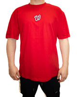 Pro Standard MLB Classic Icon Pro Drop Shoulder Tee Washington Nationals Red