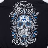 Pro Standard MLB Eternal Skull Drop Shoulder Hoodie Los Angeles Dodgers Black