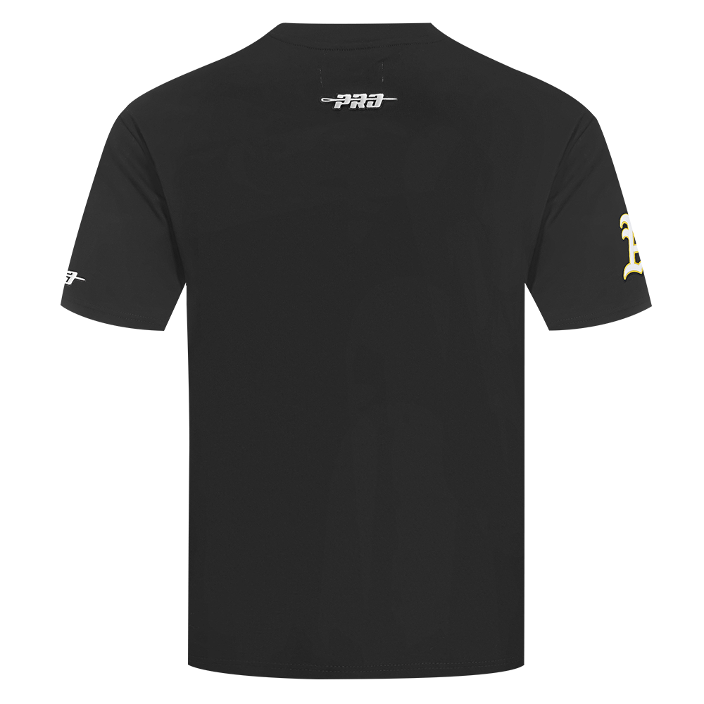 Pro Standard MLB Eternal Skull Drop Shoulder Tee Oakland Athletics Black