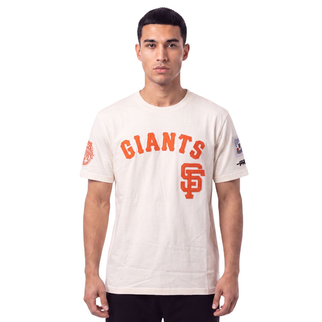 Pro Standard MLB First Team Drop Shoulder Tee San Francisco Giants Eggshell