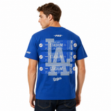 Pro Standard MLB Home Team Drop Shoulder Tee Los Angeles Dodgers Royal