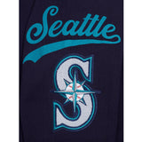 Pro Standard MLB Living Large Drop Shoulder Hood Seattle Mariners Navy