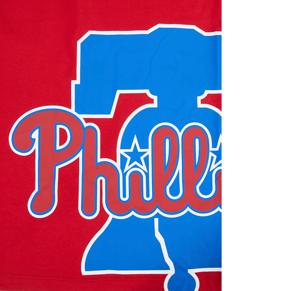 Pro Standard MLB Living Large Drop Shoulder Tee Philadelphia Phillies Red
