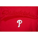 Pro Standard MLB Living Large Drop Shoulder Tee Philadelphia Phillies Red
