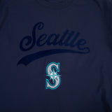 Pro Standard MLB Living Large Drop Shoulder Tee Seattle Mariners Navy