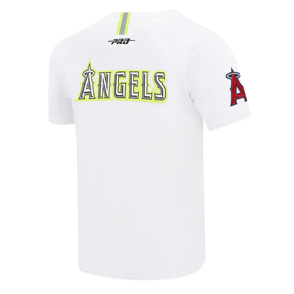 Pro Standard MLB Under The Lights Hi-Vis Tee Los Angeles Angels White