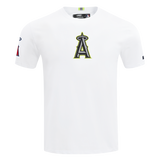 Pro Standard MLB Under The Lights Hi-Vis Tee Los Angeles Angels White