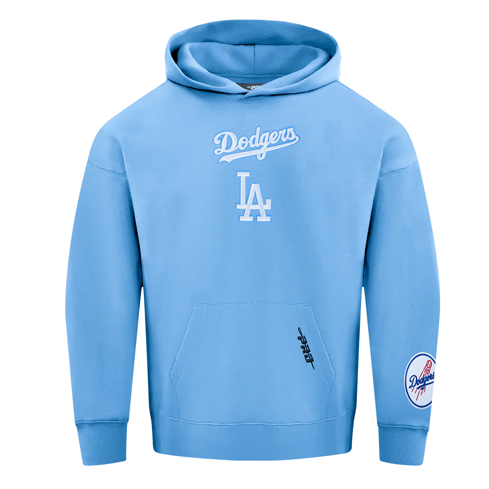 Pro Standard MLB WingSpan Drop Shoulder Hood Los Angeles Dodgers Uni Blue
