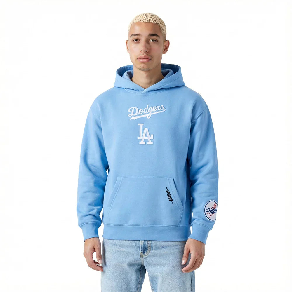Pro Standard MLB WingSpan Drop Shoulder Hood Los Angeles Dodgers Uni Blue