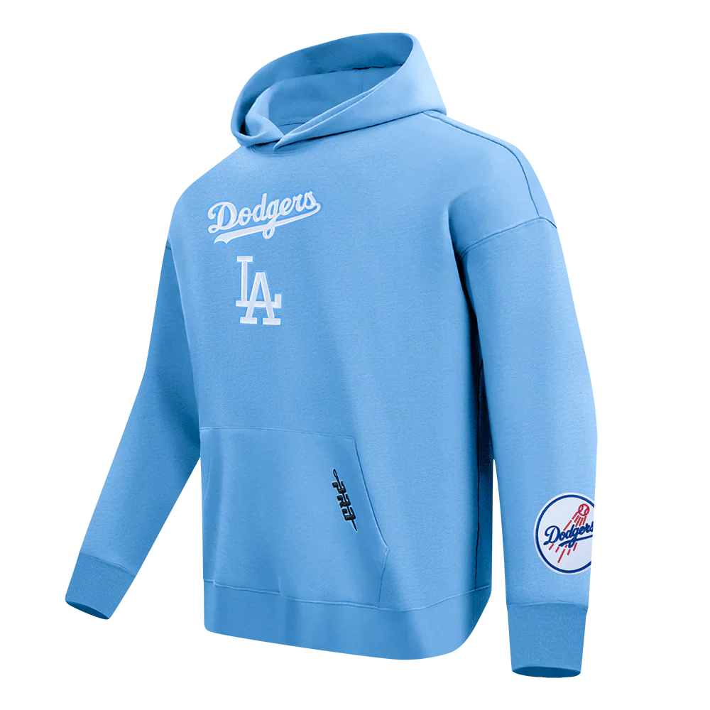 Pro Standard MLB WingSpan Drop Shoulder Hood Los Angeles Dodgers Uni Blue