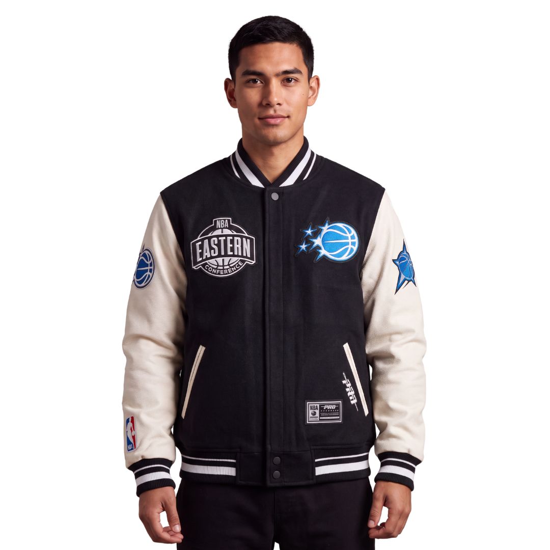 Pro Standard NBA Day One Varsity Jacket Orlando Magic Black