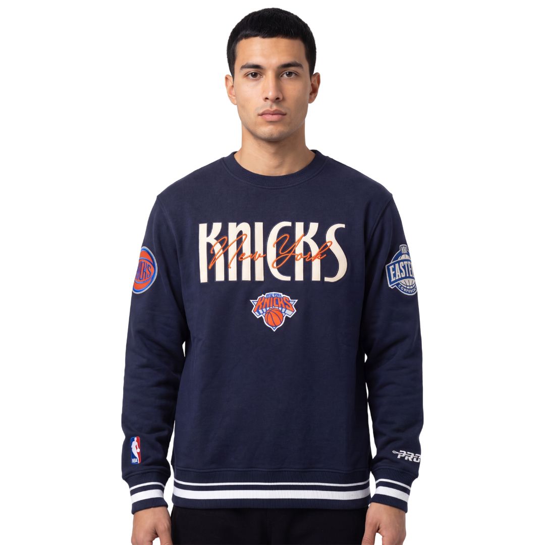 Pro Standard NBA Original Players Crew New York Knicks Navy