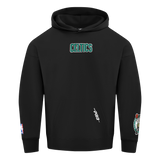 Pro Standard NBA WingSpan Drop Shoulder Hood Boston Celtics Black