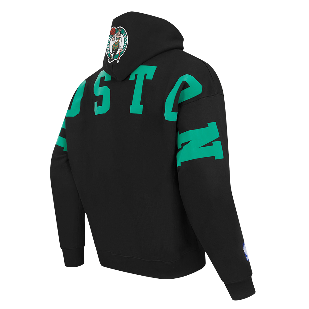 Pro Standard NBA WingSpan Drop Shoulder Hood Boston Celtics Black