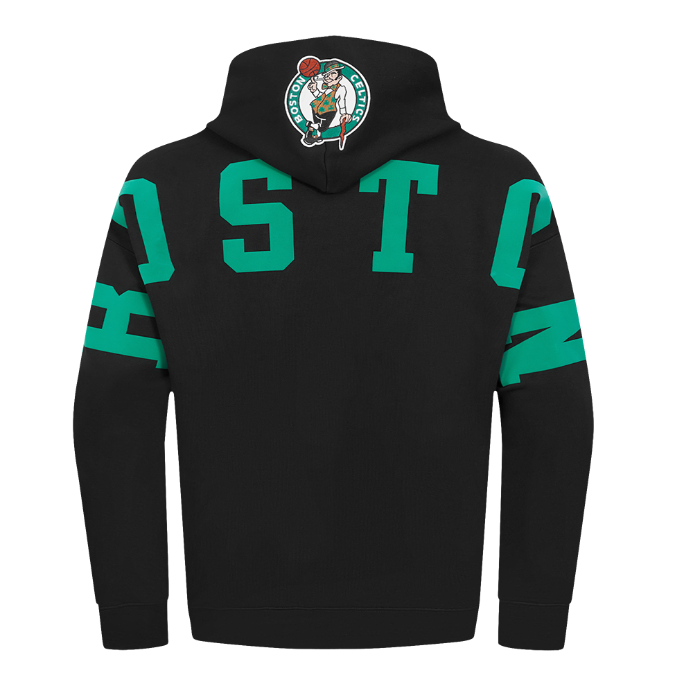 Pro Standard NBA WingSpan Drop Shoulder Hood Boston Celtics Black