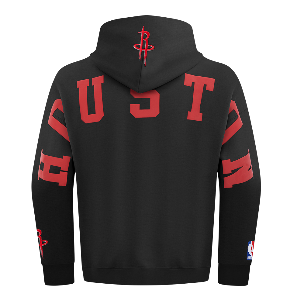 Pro Standard NBA WingSpan Drop Shoulder Hood Houston Rockets Black