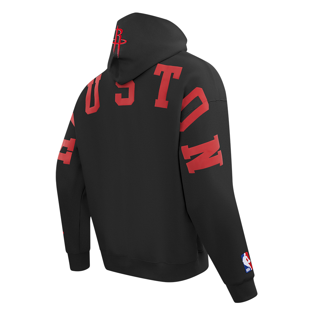 Pro Standard NBA WingSpan Drop Shoulder Hood Houston Rockets Black