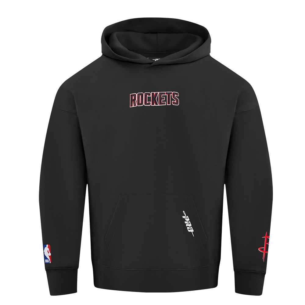 Pro Standard NBA WingSpan Drop Shoulder Hood Houston Rockets Black