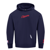 Pro Standard NBA WingSpan Drop Shoulder Hood Los Angeles Clippers Navy