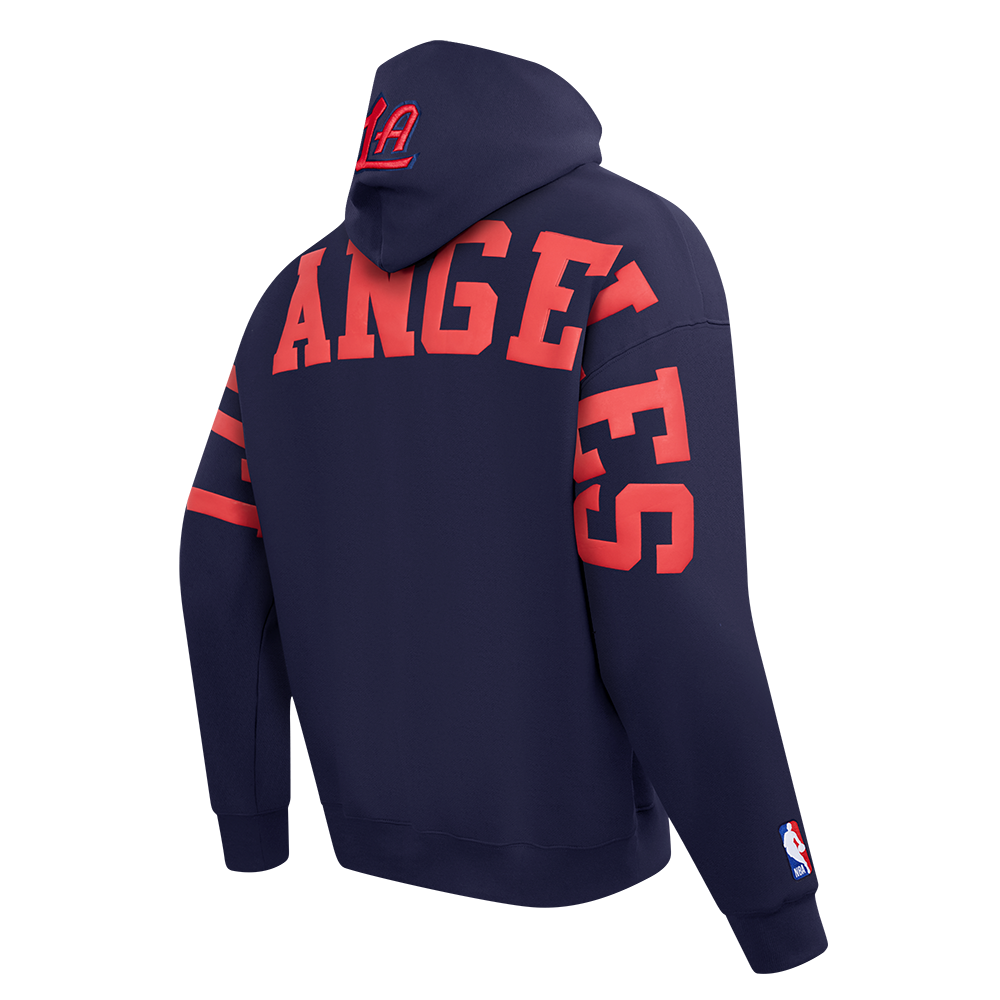 Pro Standard NBA WingSpan Drop Shoulder Hood Los Angeles Clippers Navy