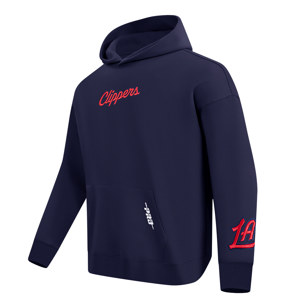 Pro Standard NBA WingSpan Drop Shoulder Hood Los Angeles Clippers Navy