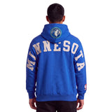 Pro Standard NBA WingSpan Drop Shoulder Hood Minnesota Timberwolves Royal