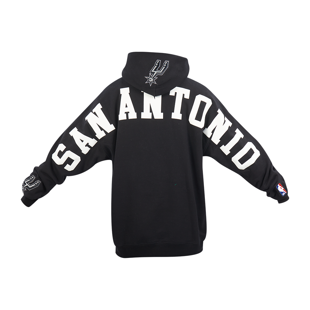 Pro Standard NBA WingSpan Drop Shoulder Hood San Antonio Spurs Black