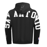 Pro Standard NBA WingSpan Drop Shoulder Hood San Antonio Spurs Black