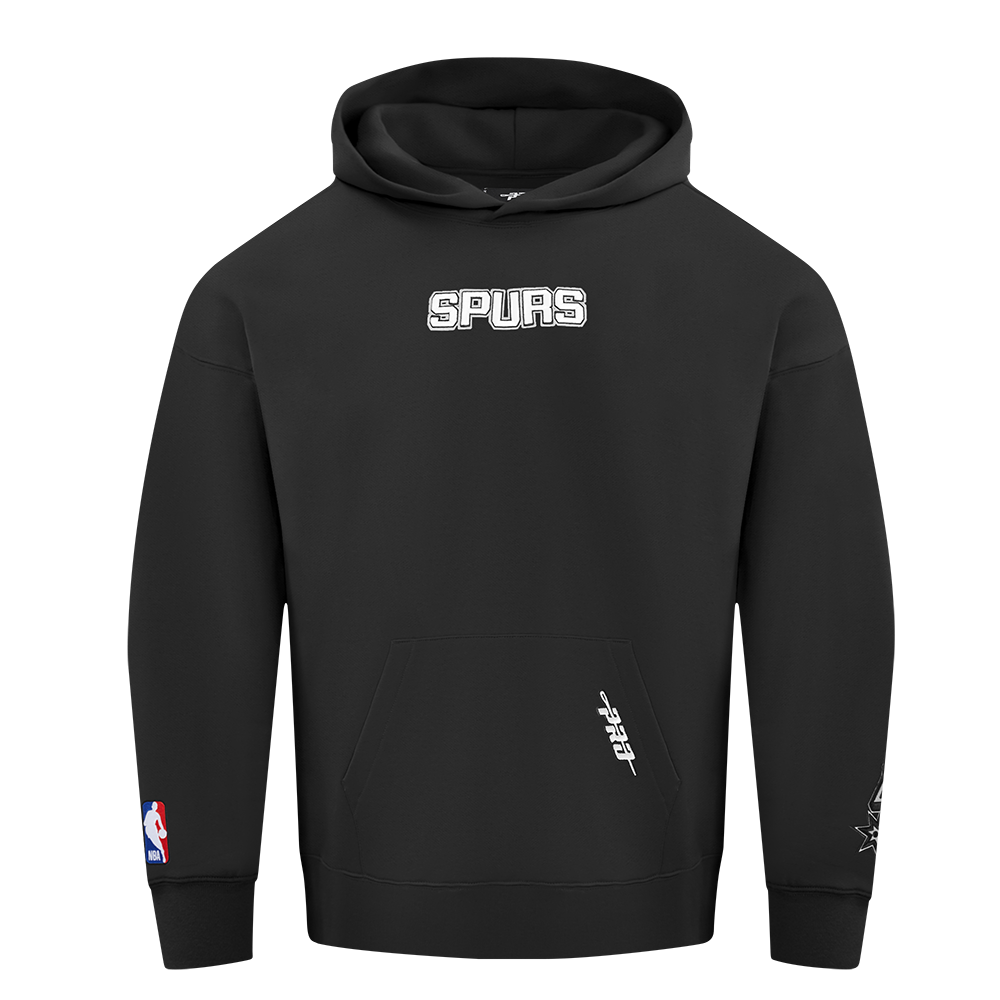 Pro Standard NBA WingSpan Drop Shoulder Hood San Antonio Spurs Black